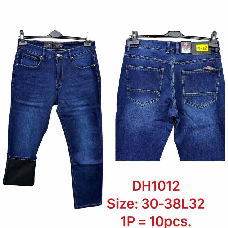 Spodnie jeansy meskie Roz 30-38, 1 Kolor Paczka 10 szt